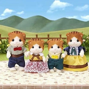 sylvanian families familia gato maple