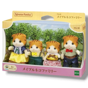 sylvanian families familia gato maple