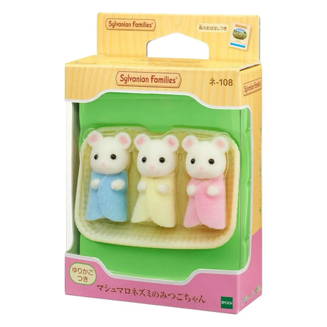 sylvanian families trillizos ratoncitos