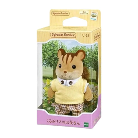 sylvanian families papá ardilla cascanueces