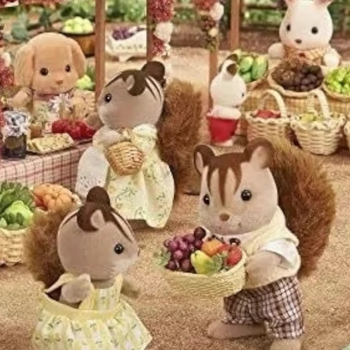 sylvanian families papá ardilla cascanueces