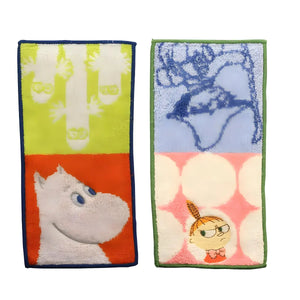 set 2 toallas pequeñas moomin