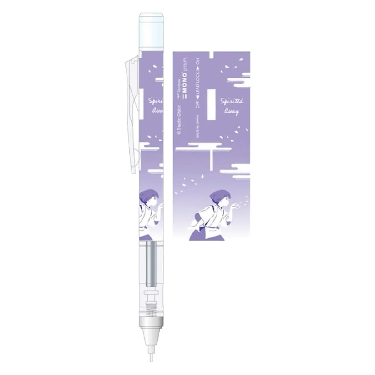 portaminas tombow mono graph studio ghibli - spirited away