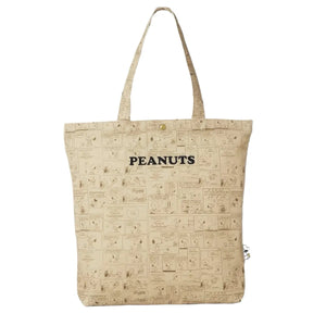 tote bag snoopy peanuts beige