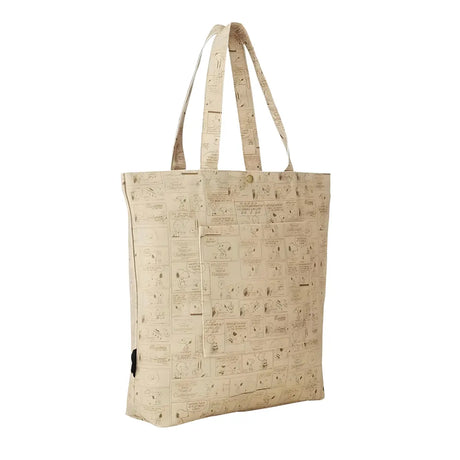 tote bag snoopy peanuts beige