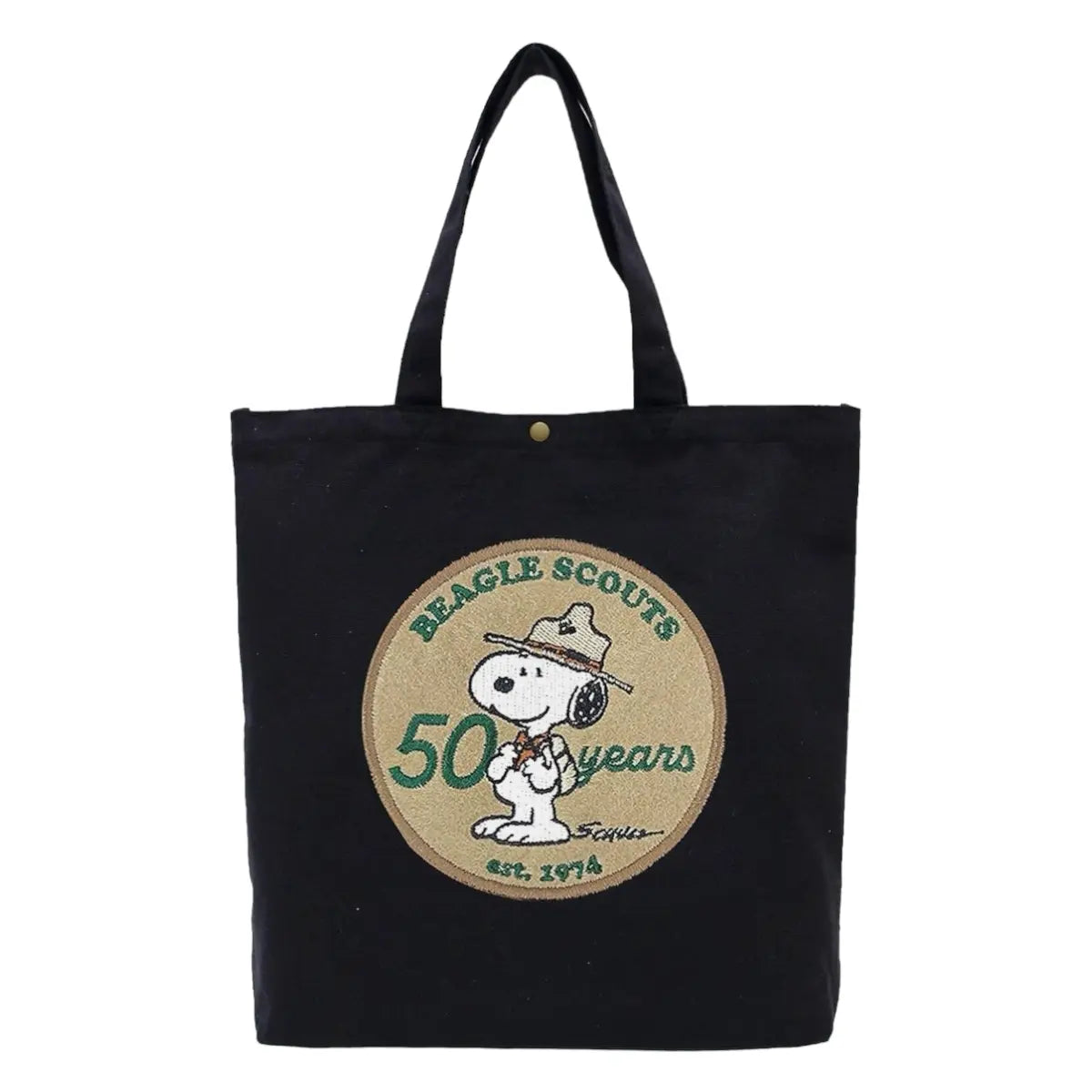 tote bag snoopy peanuts scouts negro