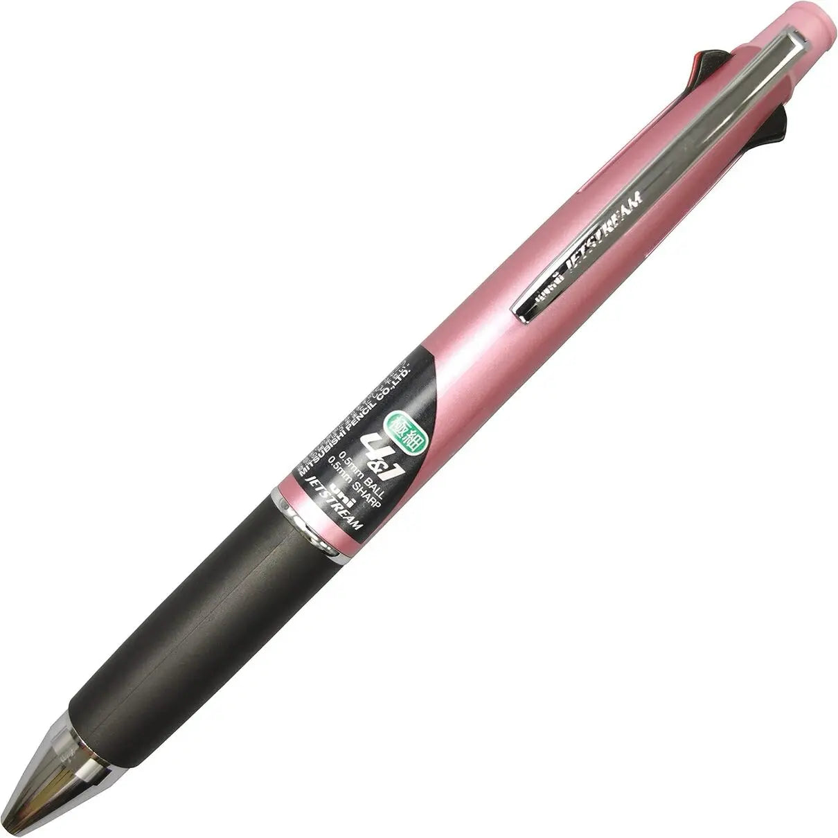 lápiz pasta jetstream 4 y 1 con portamina 0.5 y 4 colores 0.5