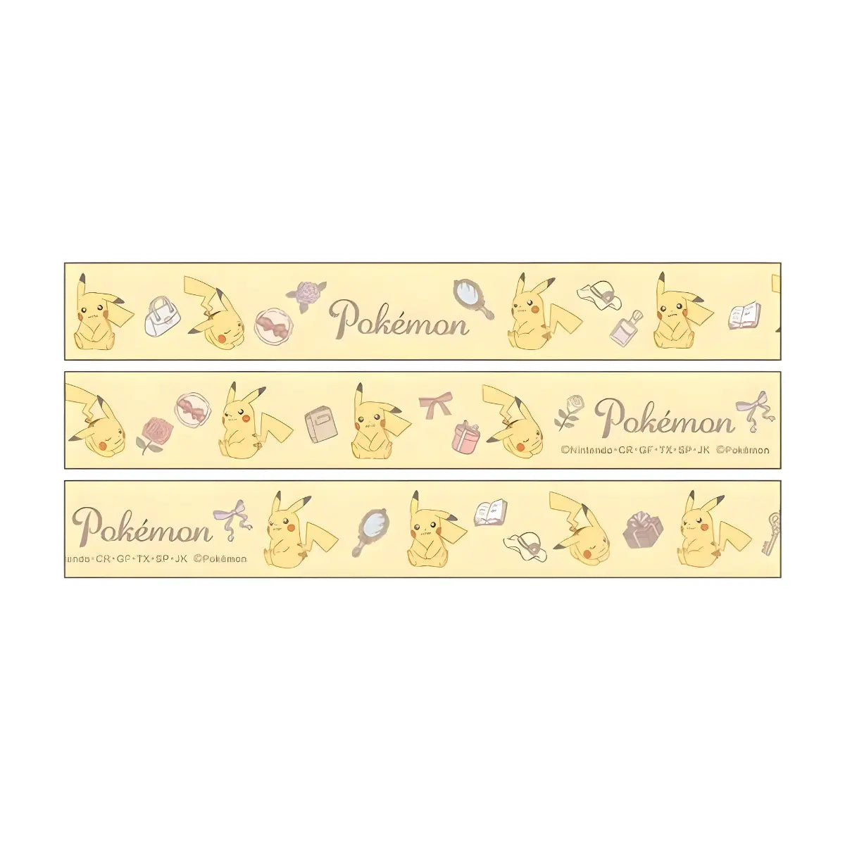 washi tape pikachu pokemón